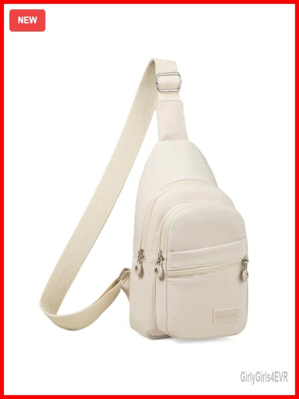 Small Sling Backpack Crossbody Bag with Adjustable Strap Water-Resistant